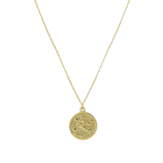 THE ZODIAC MEDAL NECKLACE