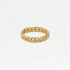 THE THIN CUBAN LINK RING