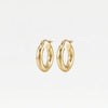 THE SMALL RAVELLO HOOPS