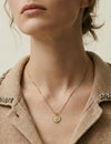 THE TINY ANGEL HEART PENDANT NECKLACE