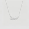 THE CUT NAMEPLATE NECKLACE