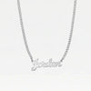 THE SCRIPT MINI CHOKER NAMEPLATE