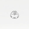 THE TINY HEART PINKY SIGNET RING