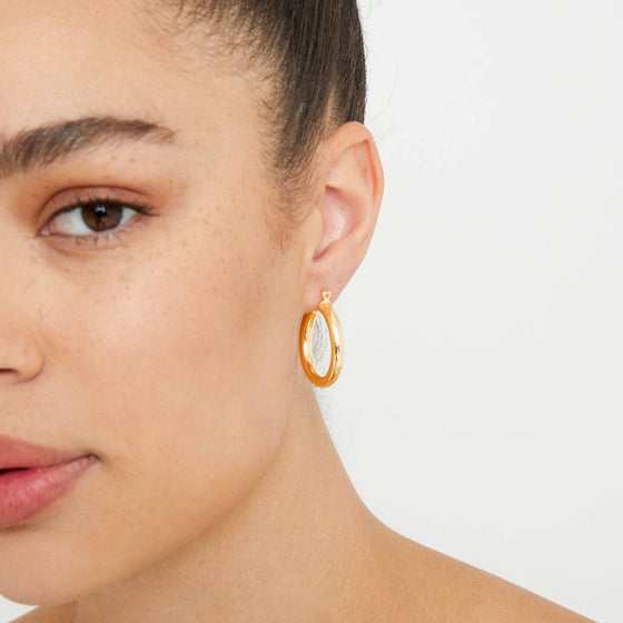 THE MEDIUM RAVELLO HOOPS