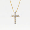 THE BELLA PAVE' CROSS PENDANT