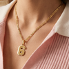 THE VARSITY NUMBER PENDANT NECKLACE