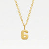 THE VARSITY NUMBER PENDANT NECKLACE