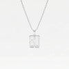 THE SMALL VARSITY NUMBER PENDANT NECKLACE
