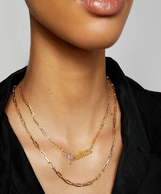 THE LAYERING REDA LINK CHAIN