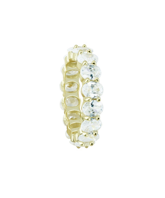 THE OVAL CUT ETERNITY BAND
