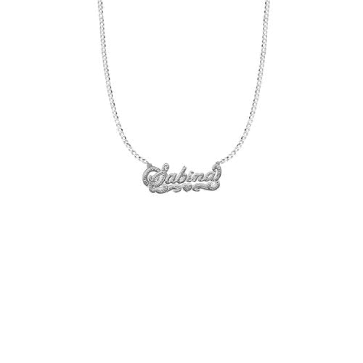 Double Plated Name Necklace - The M Jewelers – The M Jewelers Tokyo