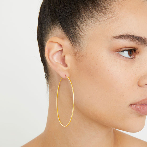 THE THIN LARGE HOOPS
